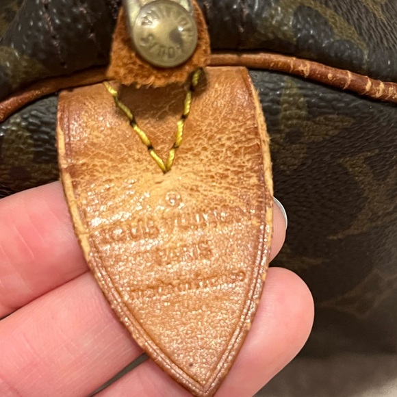 SOLD AUTHENTIC Louis Vuitton Brown Monogram Speedy 30 - Picture 14 of 15